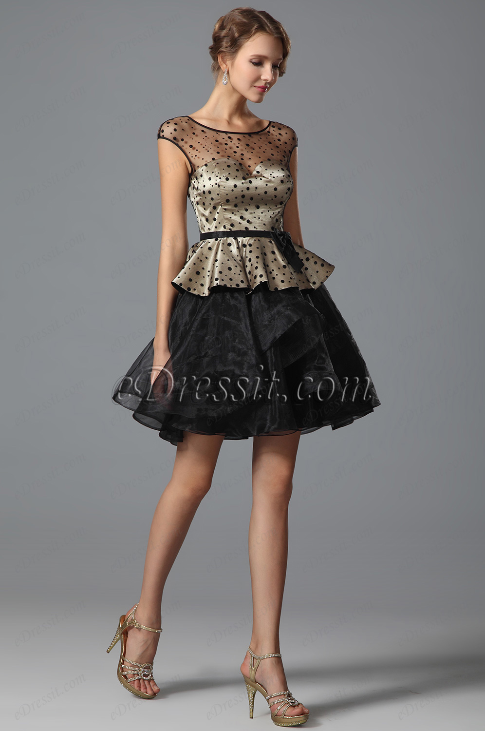 Polka Dot Cocktail Dresses