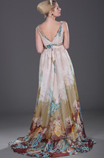 eDressit Halter Floral Evening Dress