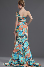 eDressit New Fabulous One Shoulder 100% Silk Evening Dress