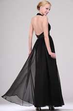 eDressit Noire V-col Robe de Soiree (00110500)