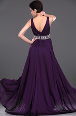 eDressit Neue Artikel Eleganz V-Ausschnitt Perlen Abendkleid (00115906)