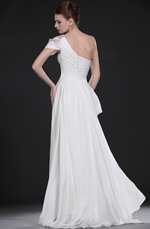 eDressit  New Amazing White One Shoulder Evening Dress (00117107)