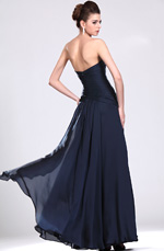 eDressit New Strapless Beaded Evening Dress