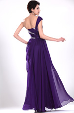 eDressit New Fabulous Purple One Shoulder Evening Dress