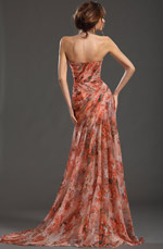 eDressit 2013 New Printed Wunderbar Gefalteter Oberteil Mehrfarbig Abendkleid (00120568)