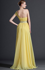 eDressit Magnifique Bretelle Seule Jaune Robe de Gala/Robe de Soirée (00121103)