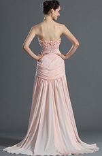 eDressit 2012 New Arrivals Sweetheart Neckline Strapless Pink Evening Dress