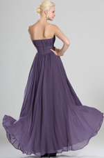 eDressit Sweetheart Encolure Sans Bretelle  Violet  Robe de soirée (00123206)
