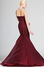 eDressit Celebrity Red Strapless Evening Dress (00124717)