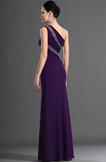 eDressit Charming Ein Schulter Gefaltet Abendkleid (00127106)