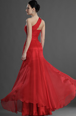 eDressit  Stylish Rouge Bretelle Unique Robe de Soirée (00127202)