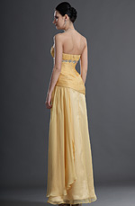 eDressit Glamorous Bustier Robe Jaune de Soirée (00127403)