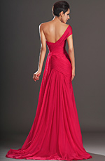 eDressit 2013 Nouveautés Gorgeous Rouge Bretelle Unique Robe de Soirée (00132102)