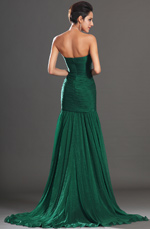 eDressit 2013 Neu Wunderbar Grün Hoch Schlitz Trägerlos Abendkleid (00134604)