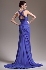 eDressit 2013 Neu Adorable Sexy V Ausschnitt Blau Abendkleid (00136205)