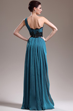 eDressit 2013 Neu Reizend Ein Schulter Schwarz Spitze Abendkleid (00136505)