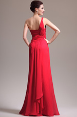 eDressit 2013 Nouveauté  Magnifique Rouge Une  Bretelle Perles Robe de Soirée (00137002)