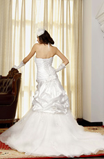 eDressit Pure White Amazing Wedding Gown