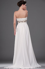 eDressit New Elegant Charming Strapless Beaded Wedding Gown (01110807)