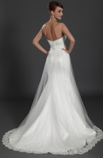 eDressit Sans Bretelle Perles Robe de Mariée (01121107)