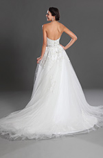 eDressit Elegant Trägerlos Hochzeit Kleid (01121907)