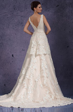 eDressit 2013 Neu V-Ausschnitt Spitze Abendkleid Hochzeitskleid (01131014)
