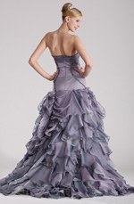 eDressit Stylish Strapless Prom Gown
