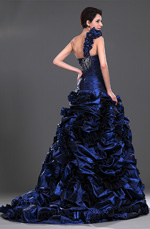 eDressit  New Amazing One Shoulder Pleated Prom Gown