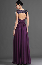 eDressit 2012 New Plunging V-cut Purple Evening Dress
