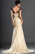 eDressit 2013 New Stylish Sexy V-neck Black Lace Evening Dress (02130524)