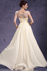 eDressit 2013 Neu Reizend Kurz Ärmel Abendkleid Prom Gown (02131914)