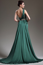 eDressit 2013 Neu Scharmant Ein Schulter Grün Abendkleid (02132104)