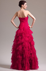 eDressit 2013 New Stunning Red Strapless Pleated Evening Dress Prom Gown (02133702)