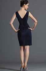 eDressit Gorgeous Dark Blue Party Dress Day Dress (03120305)
