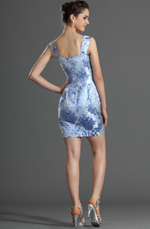eDressit Träger Reproduzierbar Damen Kleid (03120905)