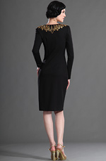 eDressit 2012 Nouveautés Agréable Manches Longues Robe de Cocktail/Robe de journée (03123300)