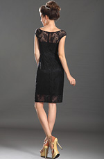 eDressit 2013 Neu Charming Spitze Klein Schwarz Damen Kleid (03130200)