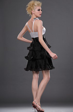 eDressit Unique Style Cocktail Dress with Floral Straps