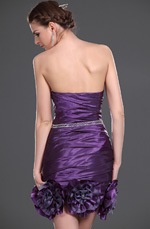 eDressit  New Attractive Strapless Cocktail Dress with Bolero