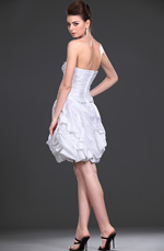 eDressit New Adoral White Strapless Party Dress (04115107)