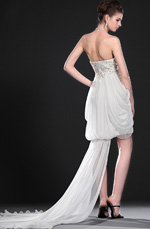 eDressit New Pure Strapless Party Dress with detachable train (04115307)