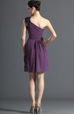 eDressit 2012 New Gorgeous One Shoulder Purple Cocktail Dress Party Dress