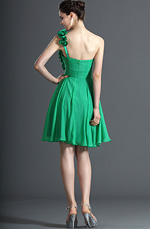 eDressit 2012 New Simple One Shoulder Green Cocktail Dress Party Dress