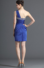 eDressit 2012 New Arrival One Shouder Beadings Blue Party Dress