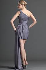 eDressit Bretelle unique Robe de Cocktail Dress avec Traine détachable (04123106)