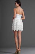 eDressit Sweetheart Bustier Blanc Robe de Cocktail (04126007)