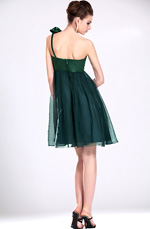 eDressit New Simple One Shoulder Green Bridesmaid Dress