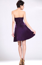 eDressit Neue Artikel Trägerlos Lila Brautjungfernkleid Party Kleid (07111206)