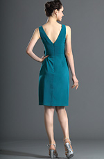 eDressit Scharmant V-Ausschnitt Brautjungfer's Kleid (07120705)