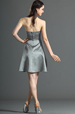 eDressit Jolie Bustier Grise Robe de Demoiselle d'Honneur (07121908)